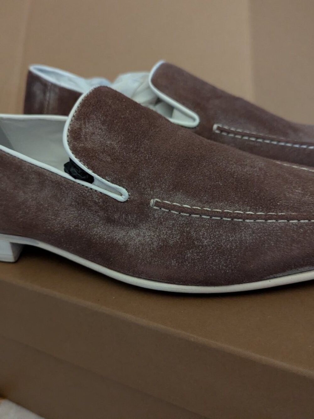 DONALD J. PLINER Men's Loafers Made in Italia Size 9.5 - Picture 2 of 11